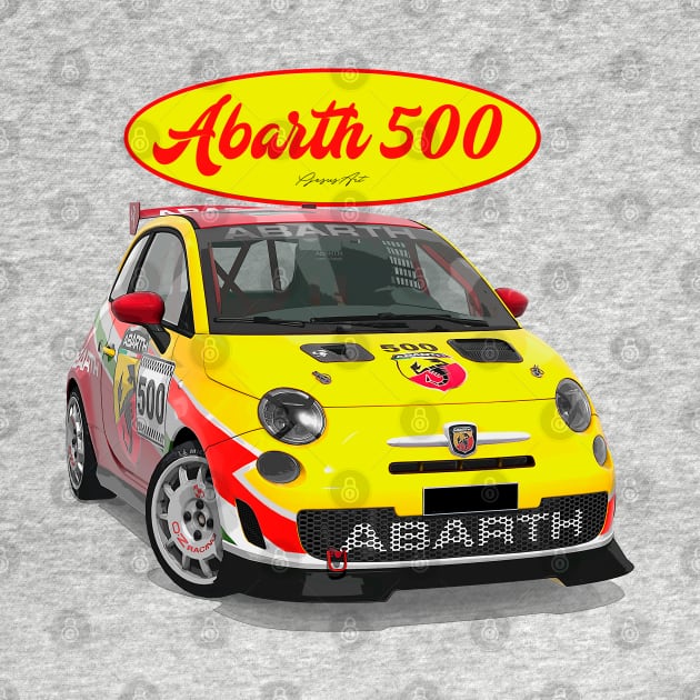 ABARTH 500 500 by PjesusArt